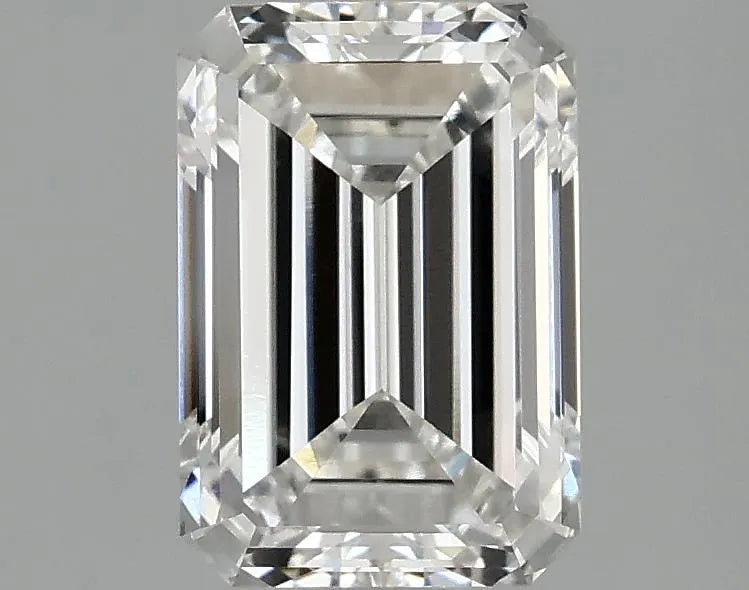 2.00ct Emerald Lab Grown Diamond (Colour F, Clarity VVS2, IGI Certified)