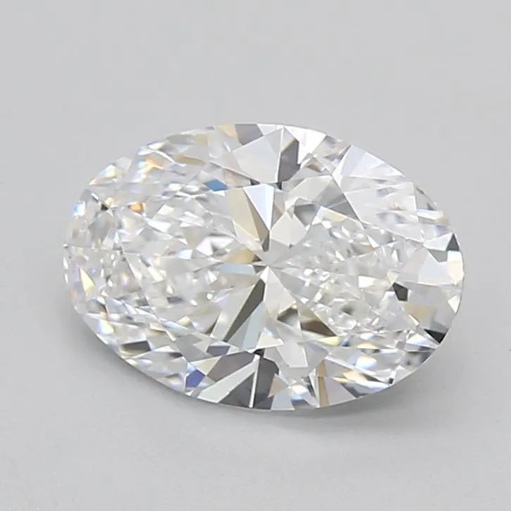 2.00ct Oval Lab Grown Diamond (Colour D, Clarity VVS1, IGI Certified)