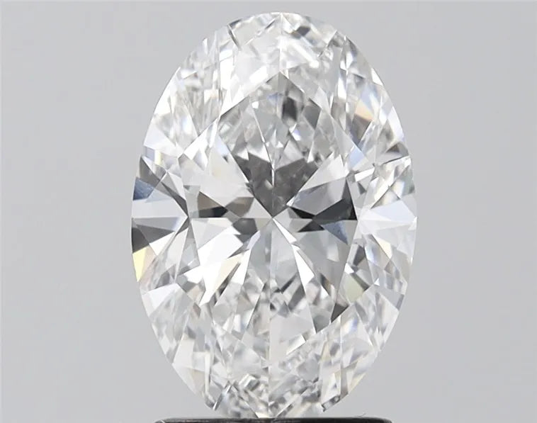 2.00ct Oval Lab Grown Diamond (Colour D, Clarity VVS1, IGI Certified)