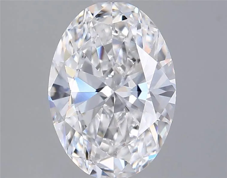 2.00ct Oval Lab Grown Diamond (Colour E, Clarity VS1, IGI Certified)