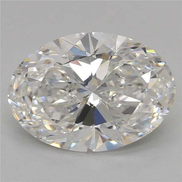 2.00ct Oval Lab Grown Diamond (Colour E, Clarity VVS2, Cut EX, IGI Certified)