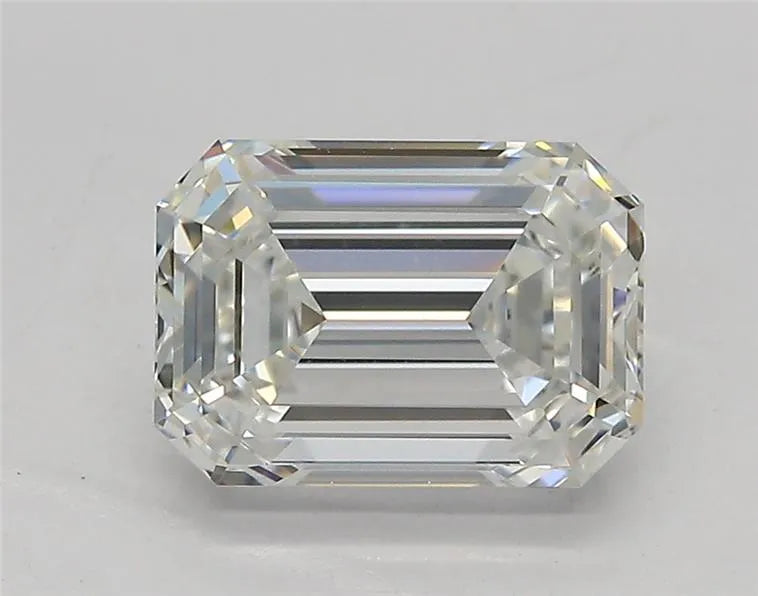 2.02ct Emerald Lab Grown Diamond (Colour E, Clarity IF, IGI Certified)
