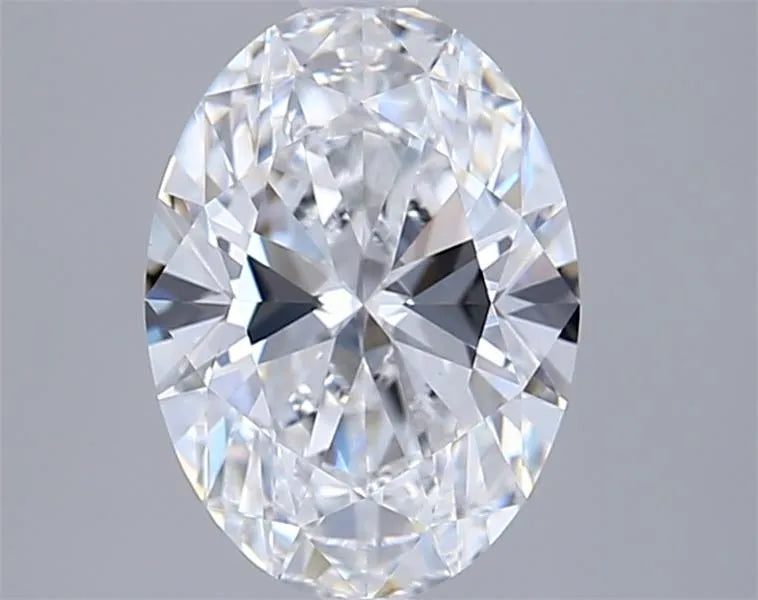 2.06ct Oval Lab Grown Diamond (Colour D, Clarity VVS2, IGI Certified)