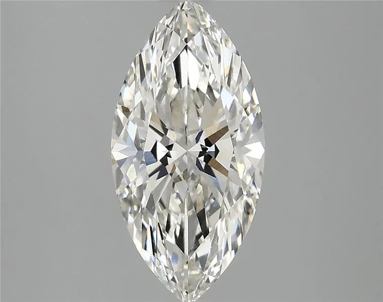 2.08ct Marquise Lab Grown Diamond (Colour G, Clarity VVS2, IGI Certified)