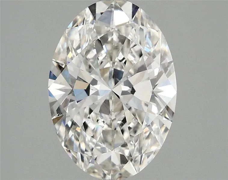 2.40ct Oval Lab Grown Diamond (Colour G, Clarity VVS2, IGI Certified)