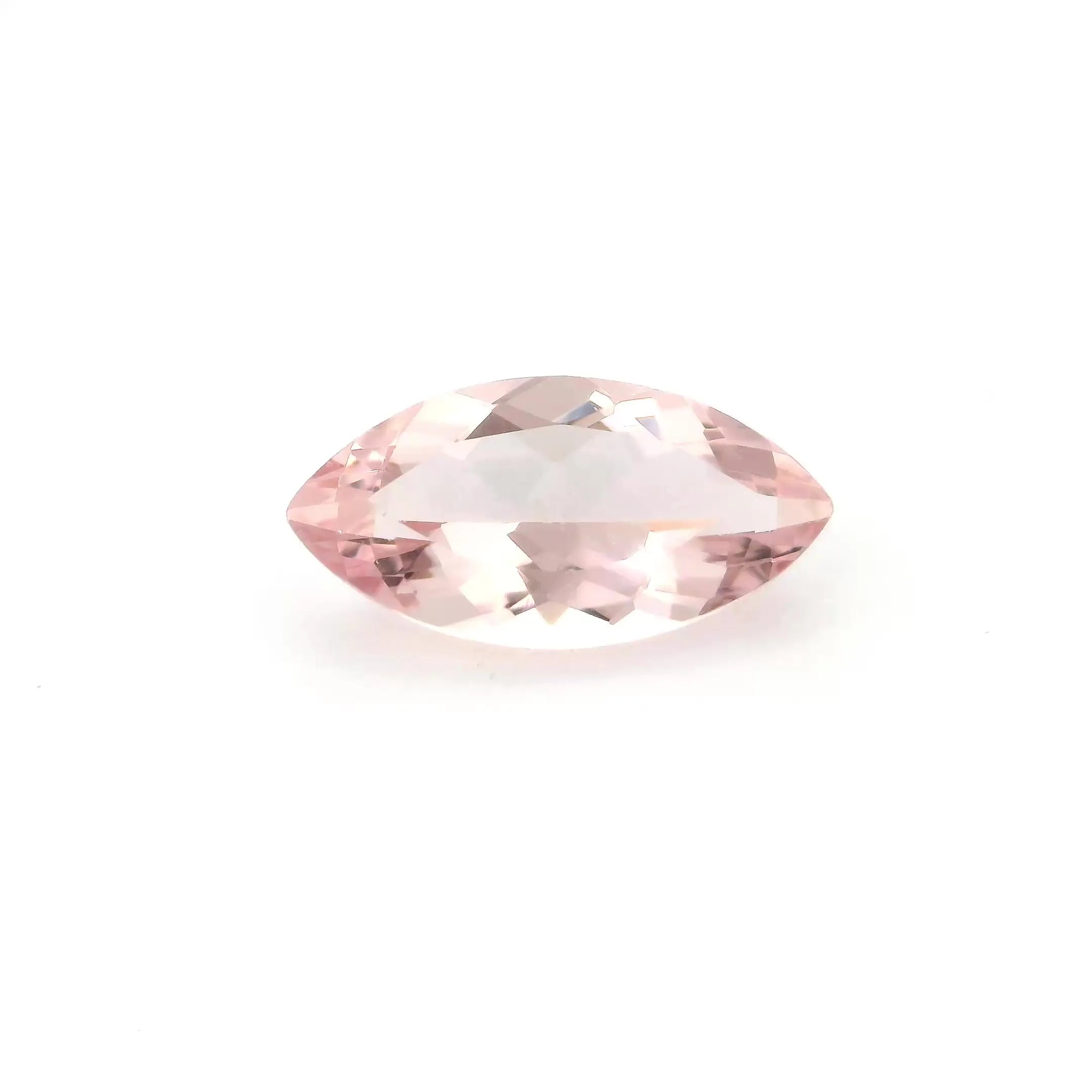 2.43ct Marquise Natural Morganite (Colour Pink, Clarity Eye Clean, Cut Faceted)
