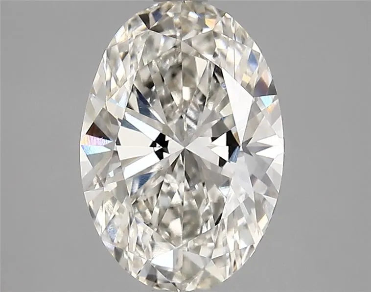 2.48ct Oval Lab Grown Diamond (Colour G, Clarity VVS2, IGI Certified)