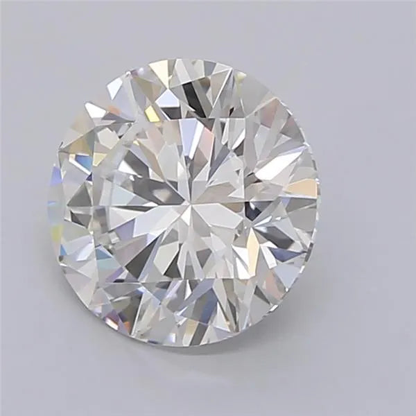 2.50ct Round Lab Grown Diamond (Colour G, Clarity VVS2, Cut EX, IGI Certified)