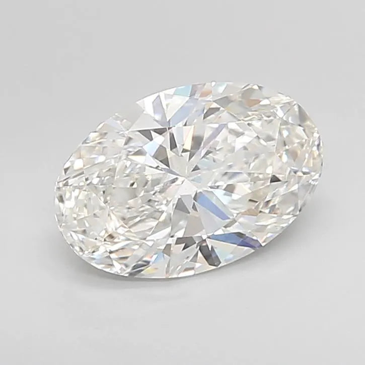 2.52ct Oval Lab Grown Diamond (Colour E, Clarity VS2, IGI Certified)