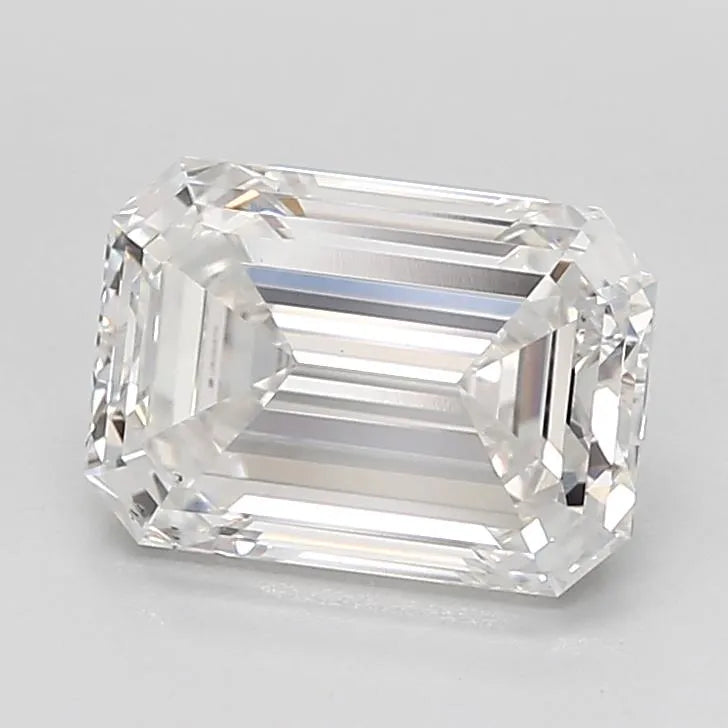 2.53ct Emerald Lab Grown Diamond (Colour F, Clarity VS2, IGI Certified)