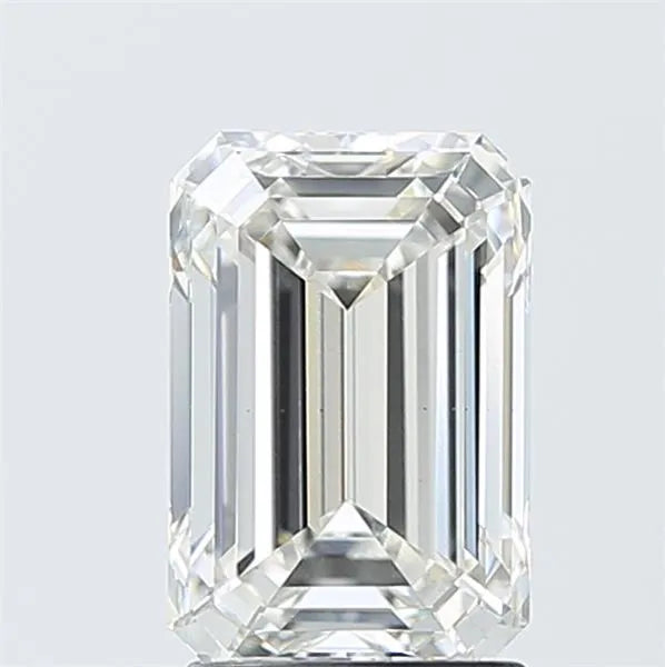 2.55ct Emerald Lab Grown Diamond (Colour G, Clarity VS2, IGI Certified)