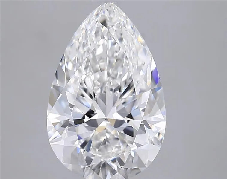2.55ct Pear Lab Grown Diamond (Colour E, Clarity VVS2, IGI Certified)