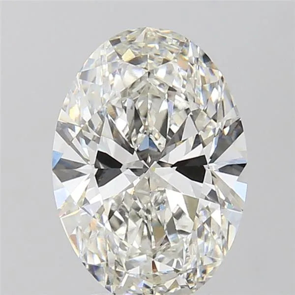 2.86ct Oval Lab Grown Diamond (Colour F, Clarity VVS2, IGI Certified)