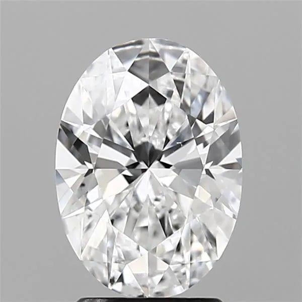 2.10ct Oval Natural Diamond (Colour D, Clarity VS2, GIA) - Lisa Robin