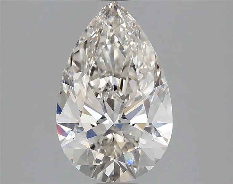 2.11ct Pear Lab Grown Diamond (Colour G, Clarity VS1, IGI) - Lisa Robin