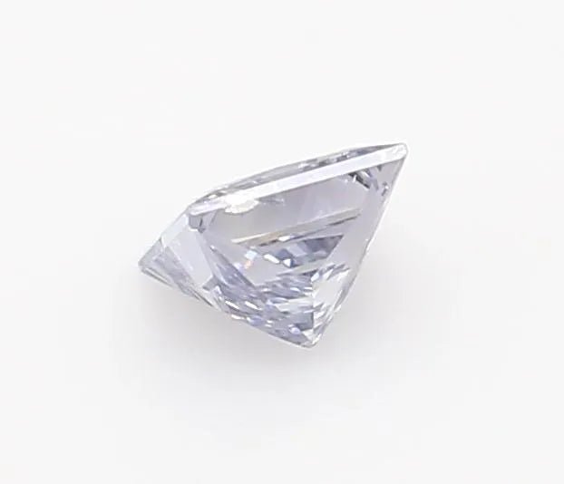 0.19ct Princess Natural Diamond (Fancy Blue, Clarity SI2, GIA) - Lisa Robin