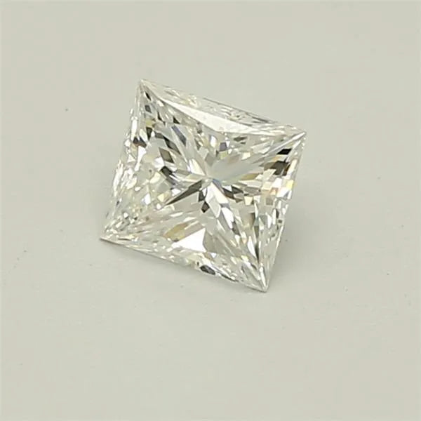 0.50ct Princess Natural Diamond (Colour F, Clarity VS2, Cut EX, IGI Certified)