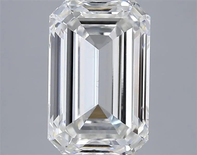 3.01ct Emerald Lab Grown Diamond (Colour G, Clarity VVS2, IGI Certified)