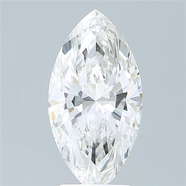 3.05ct Marquise Lab Grown Diamond (Colour G, Clarity VVS2, IGI Certified)