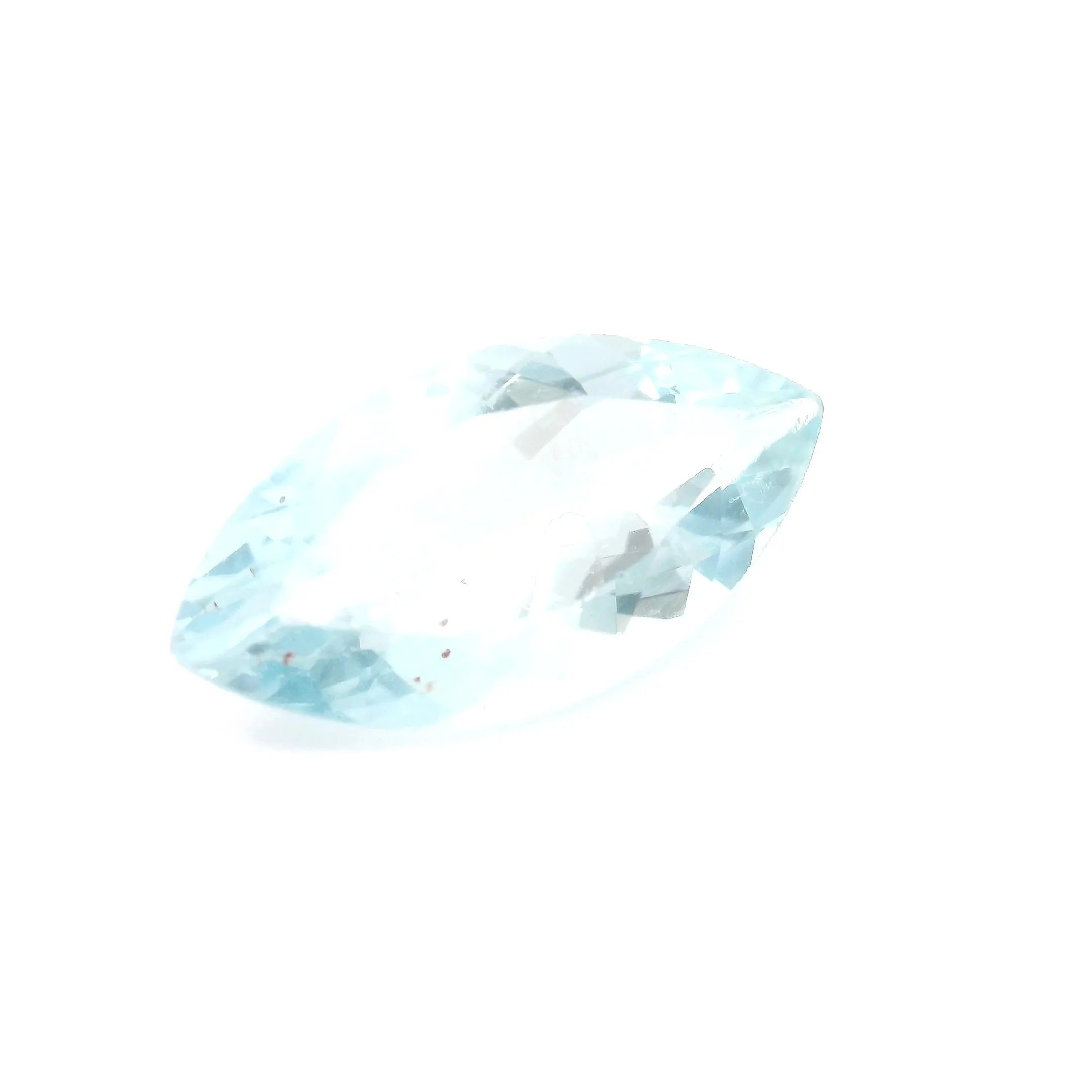 3.22ct Marquise Natural Aquamarine (Colour Blue, Clarity Slightly Included, Cut Faceted)