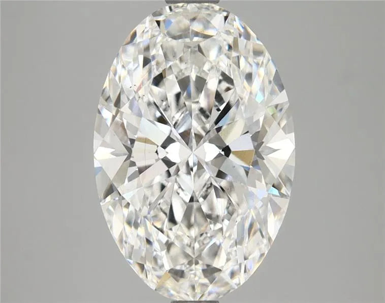 3.80ct Oval Lab Grown Diamond (Colour E, Clarity VS2, IGI Certified)