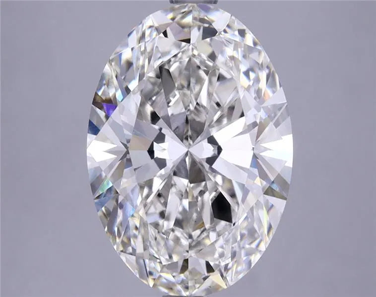 3.86ct Oval Lab Grown Diamond (Colour G, Clarity VS1, IGI Certified)