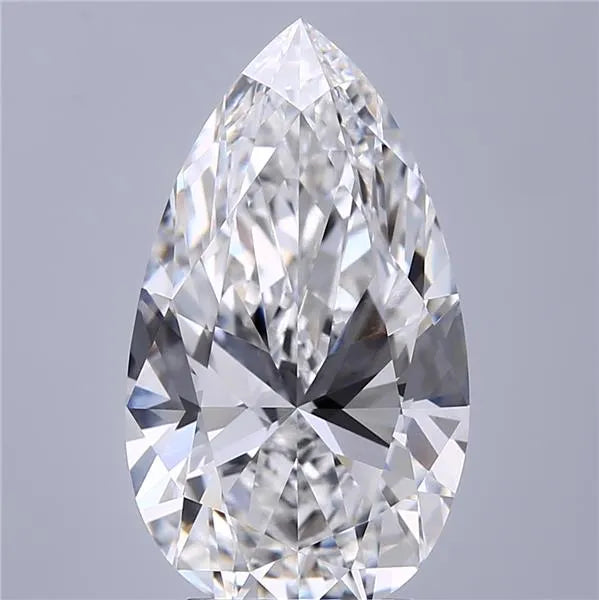 3.90ct Pear Lab Grown Diamond (Colour E, Clarity VVS1, IGI Certified)