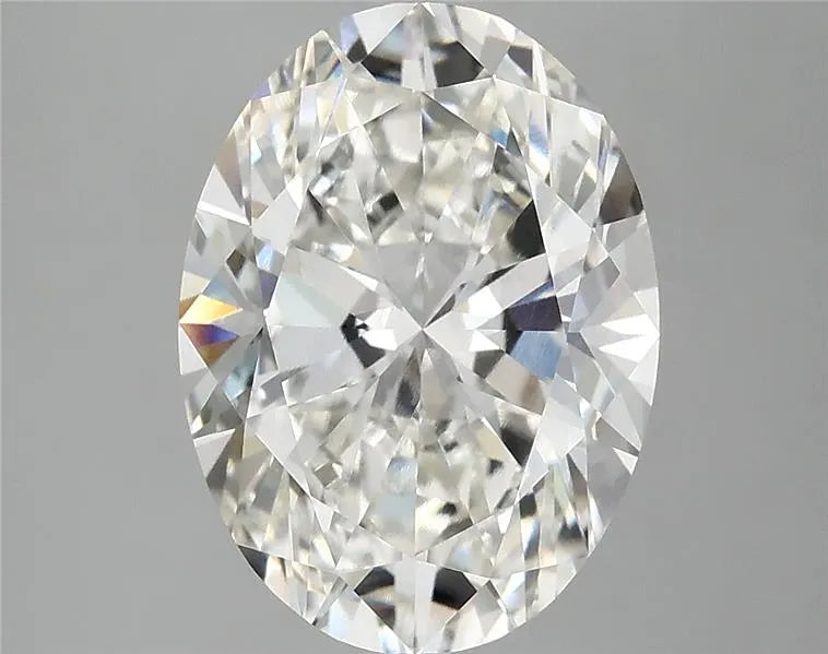 4.00ct Oval Lab Grown Diamond (Colour G, Clarity VVS2, IGI Certified)