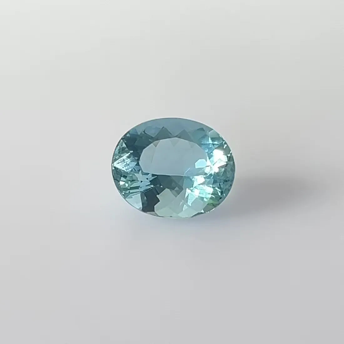 4.45ct Oval Natural Aquamarine (Colour Blue, Clarity Eye Clean, Cut Faceted)