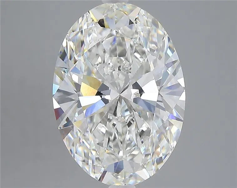 5.06ct Oval Lab Grown Diamond (Colour G, Clarity VVS2, Uncertified)