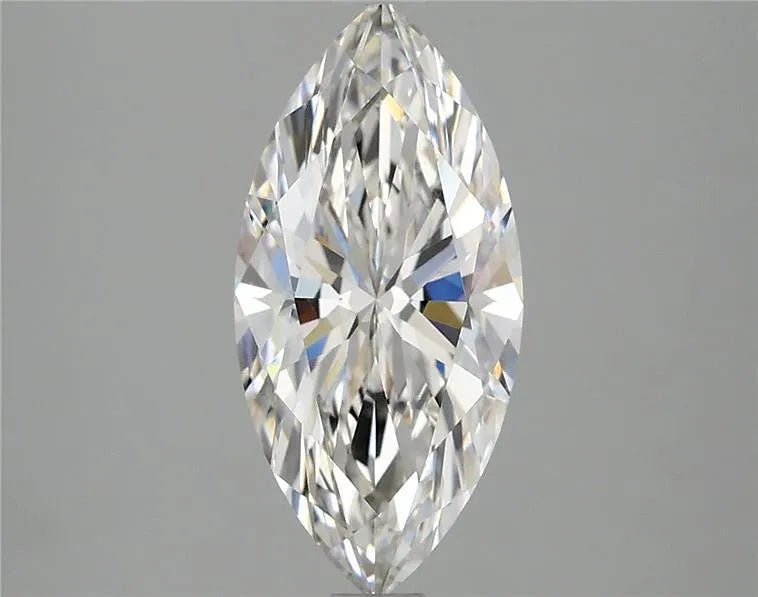 2.10ct Marquise Lab Grown Diamond (Colour G, Clarity VVS2, IGI) - Lisa Robin