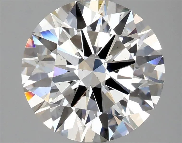 2.86ct Round Lab Grown Diamond (Colour G, Clarity VS2, Cut ID, IGI Certified)