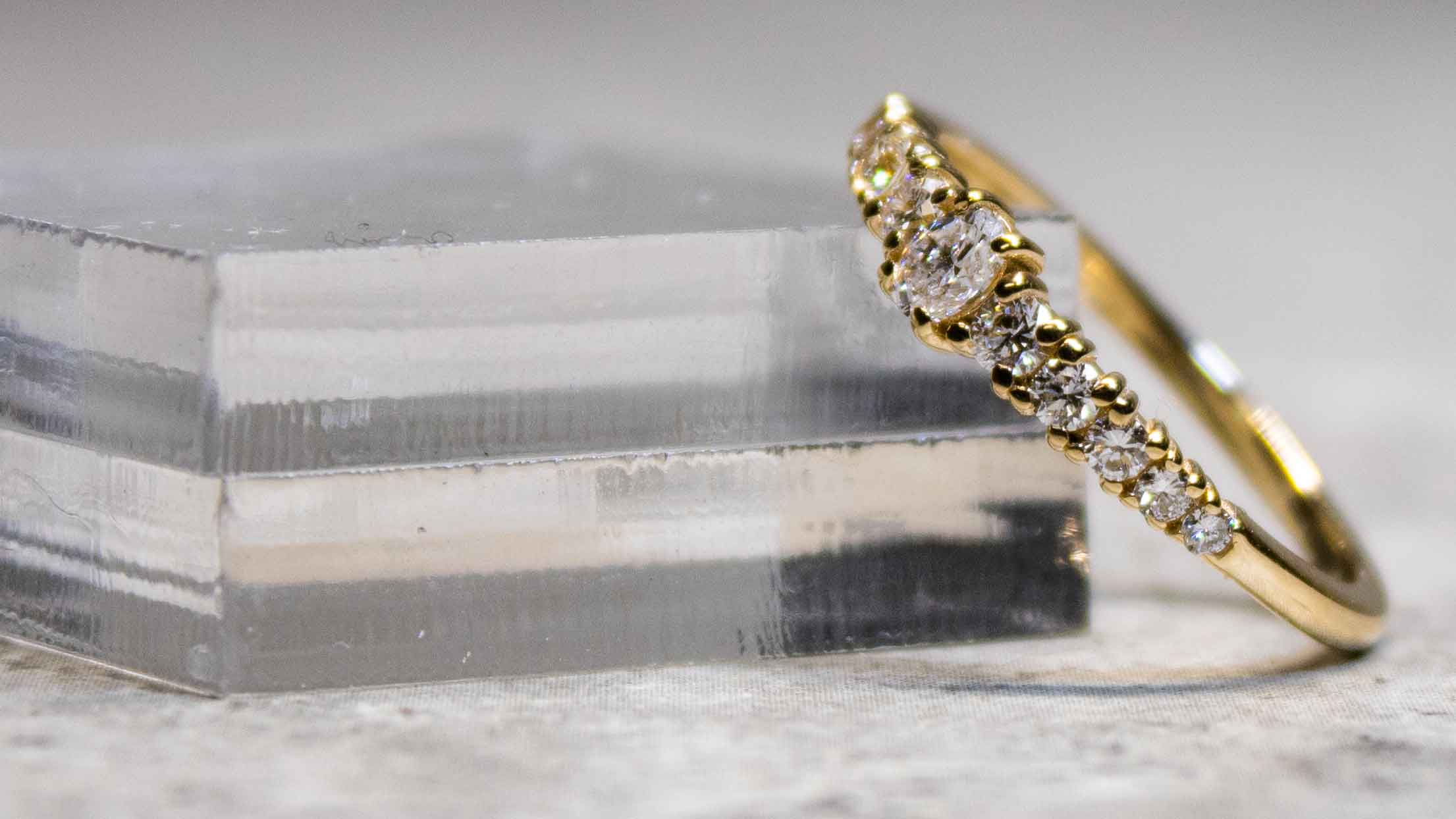 Custom Diamond Wedding Ring | Lisa Robin