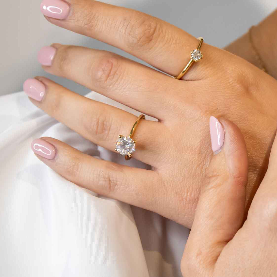 The Allison Solitaire Diamond Engagement Ring