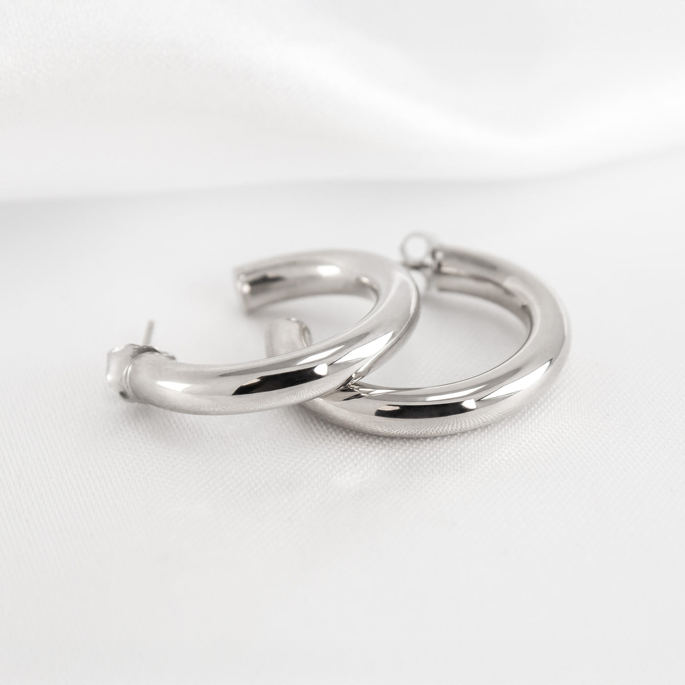 Bold Gold Hoop Earrings- 4 Sizes