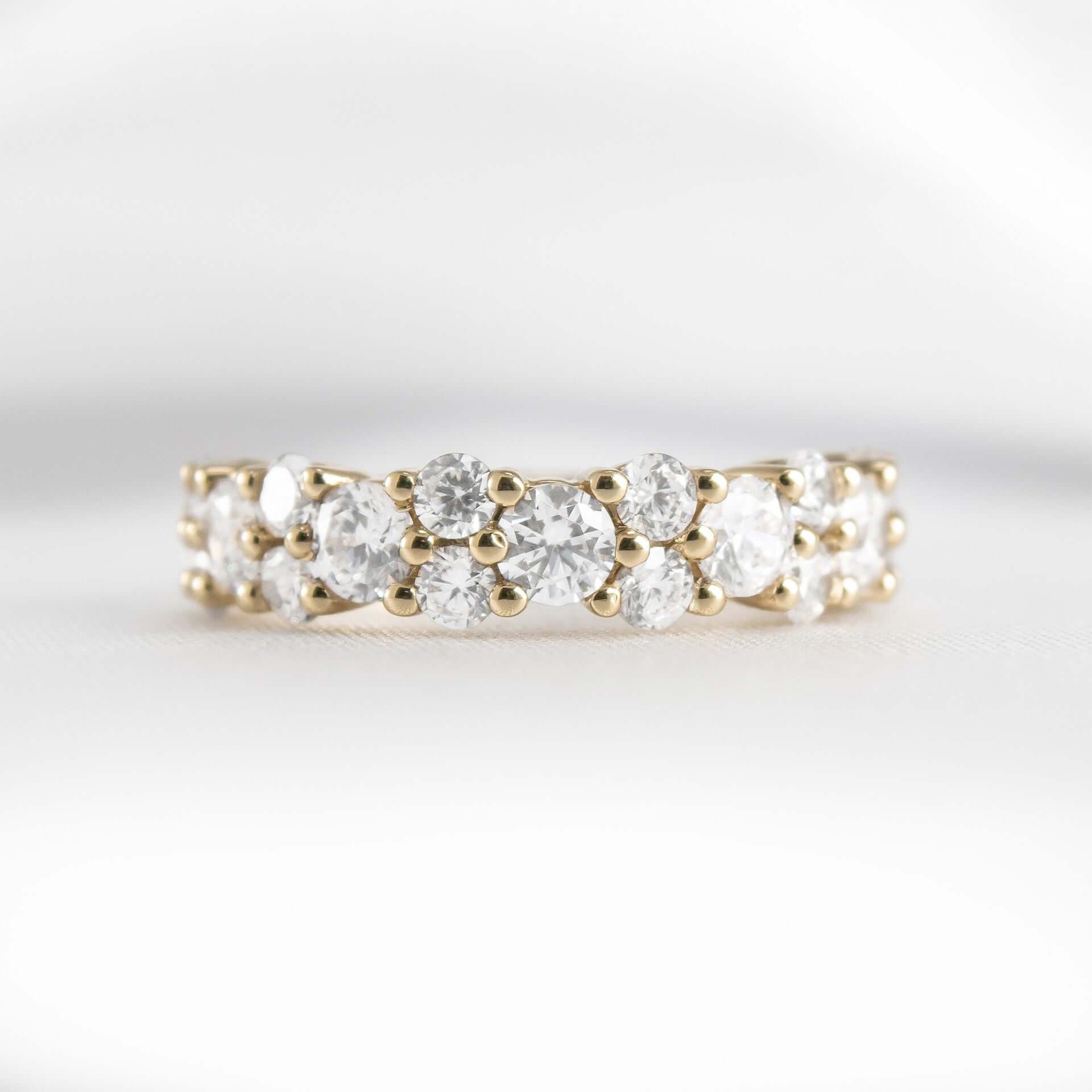 The Channing Diamond Wedding Ring | Lisa Robin#color_14k-yellow-gold