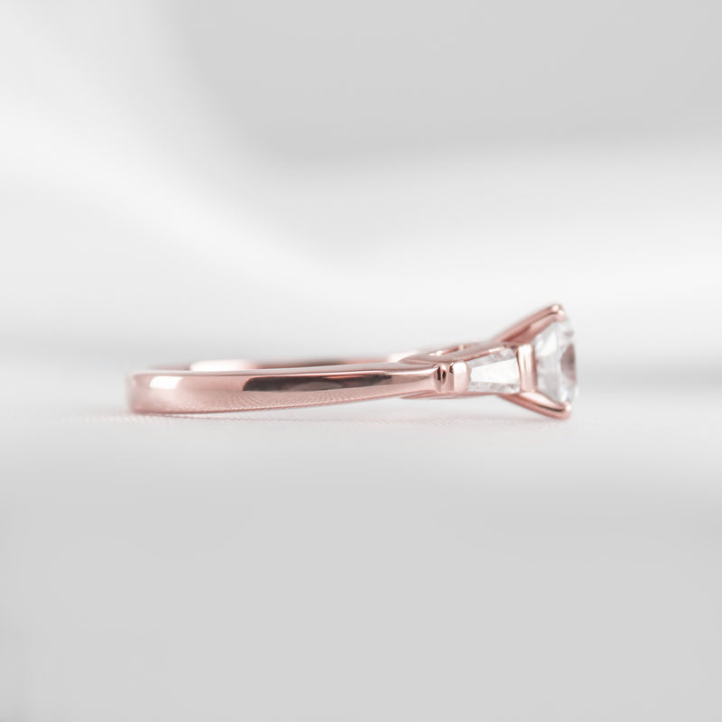 Shown in 1.0 Carat Diamond 