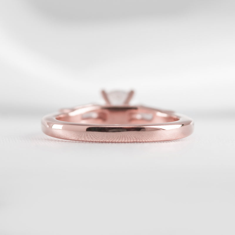 Shown in 1.0 Carat Diamond 