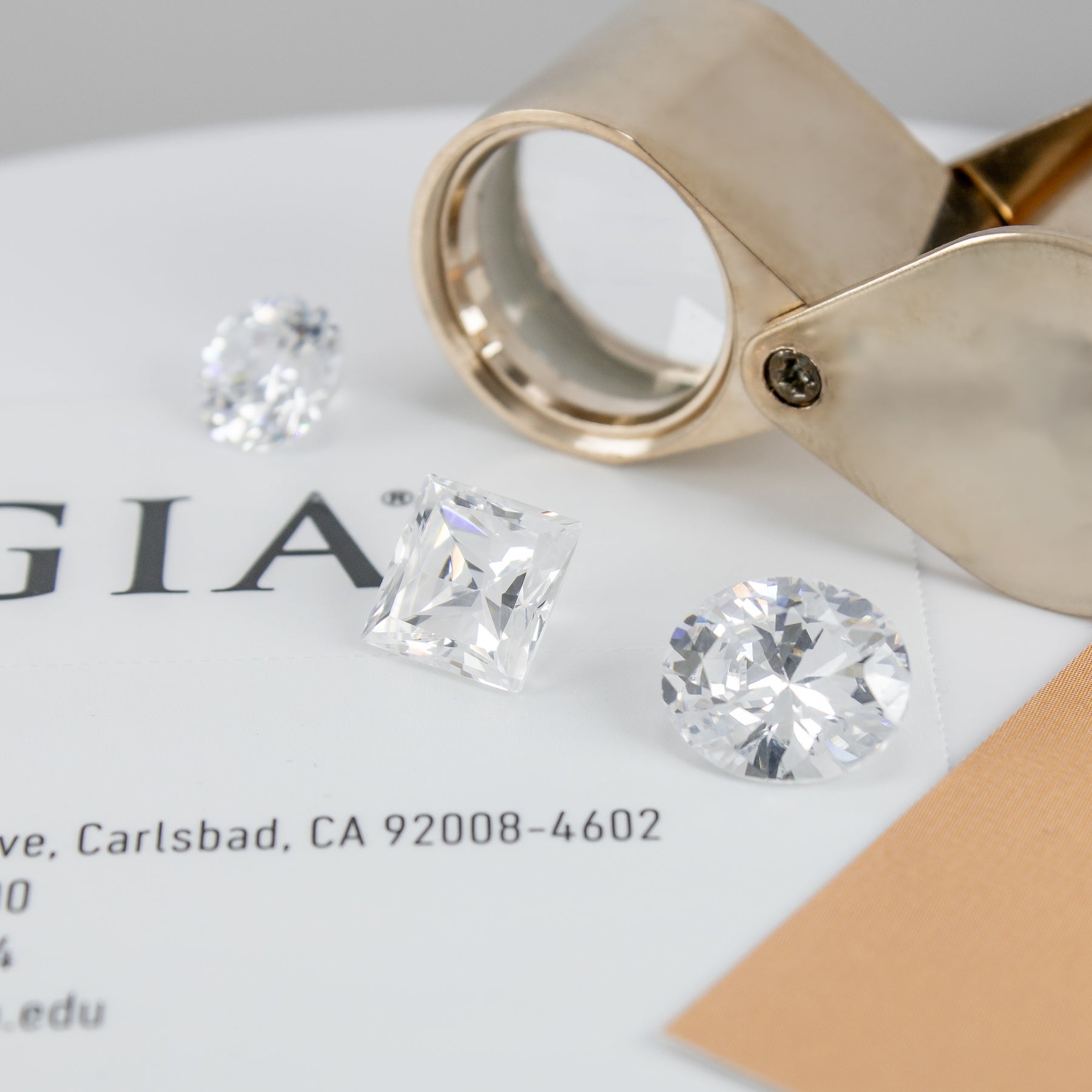 Diamonds with Loupe and Gia Certification | Lisa Robin