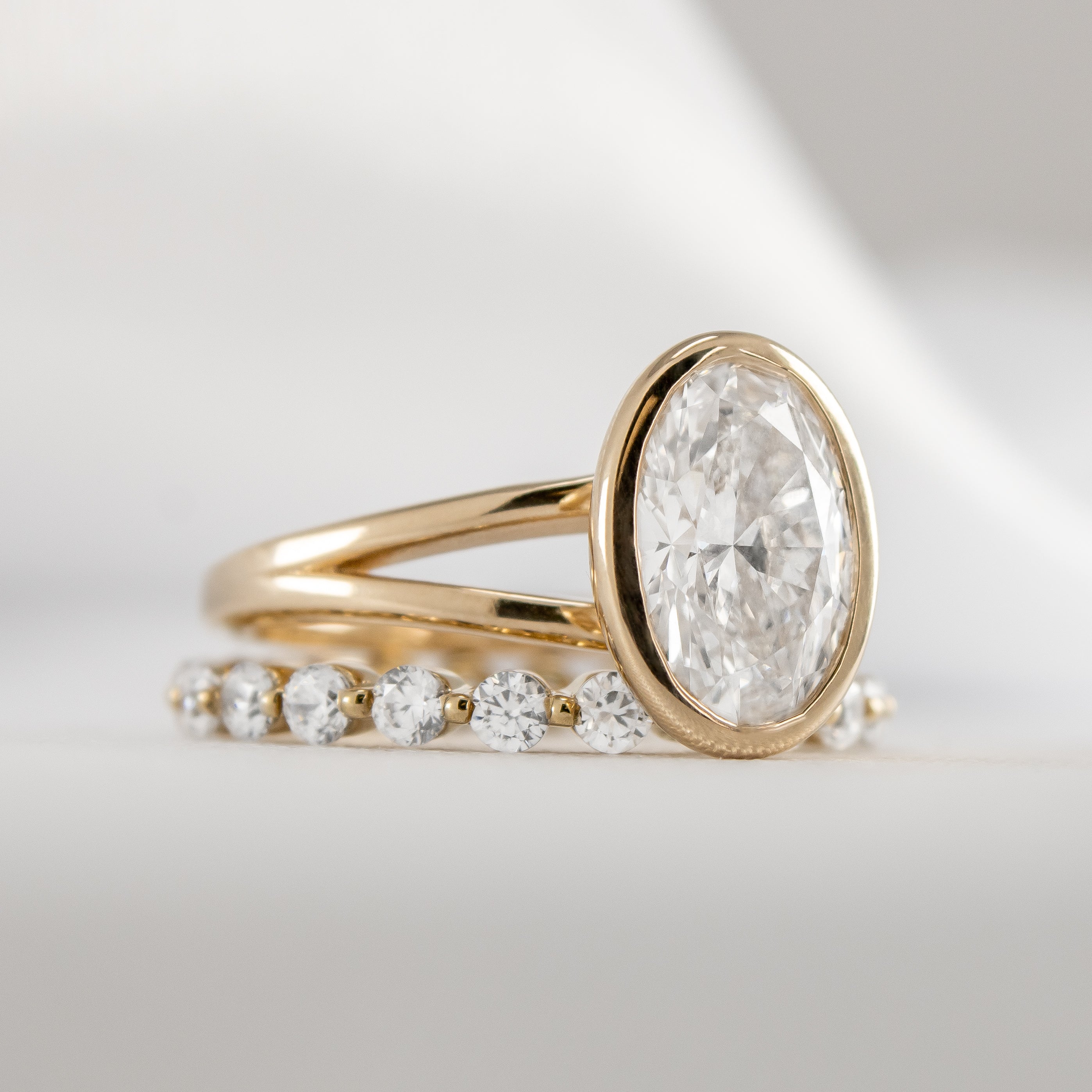 The Tristan Floating Diamond Eternity Ring