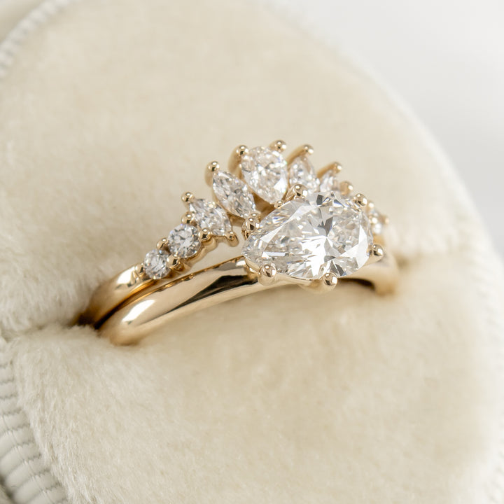 Curved Wedding Rings