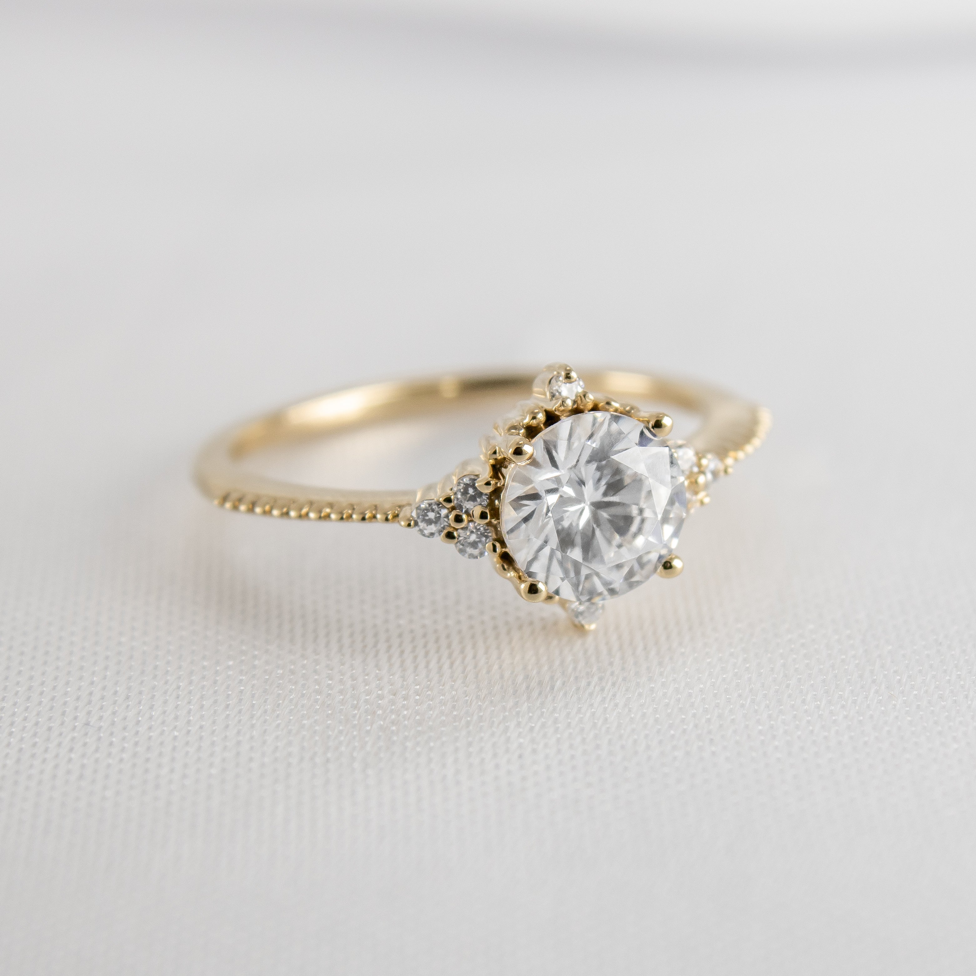 The Galaxy Diamond Engagement Ring