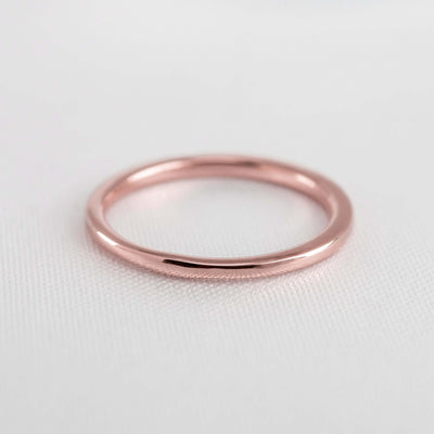 The Jamie Dome Wedding Ring | Lisa Robin#color_18k-rose-gold