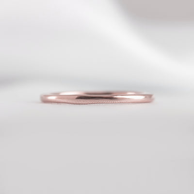 The Jamie Dome Wedding Ring | Lisa Robin#color_10k-rose-gold