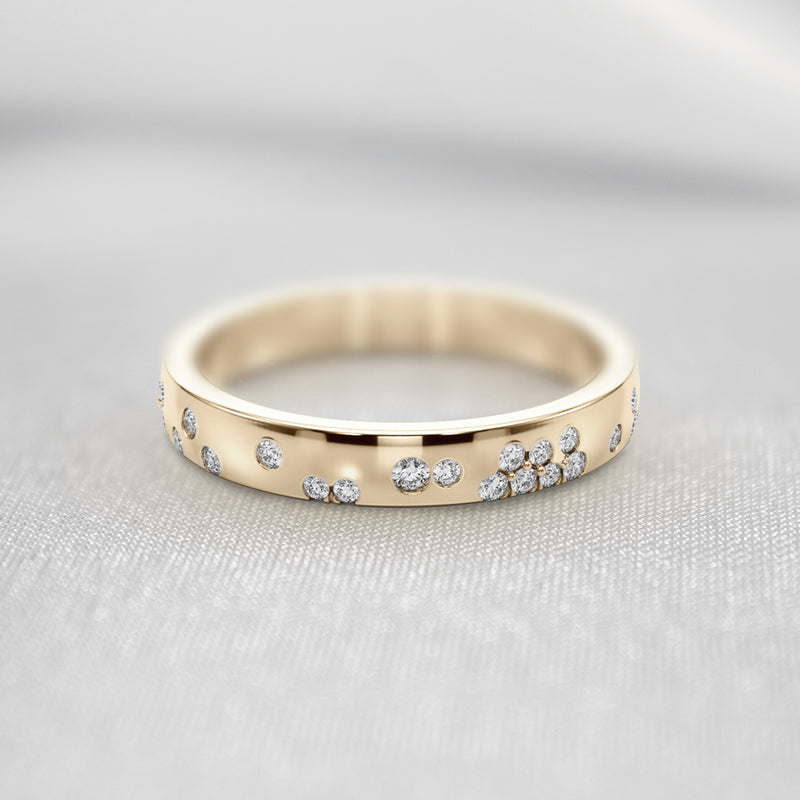 The Jordan Scatter Diamond Narrow Ring | Lisa Robin