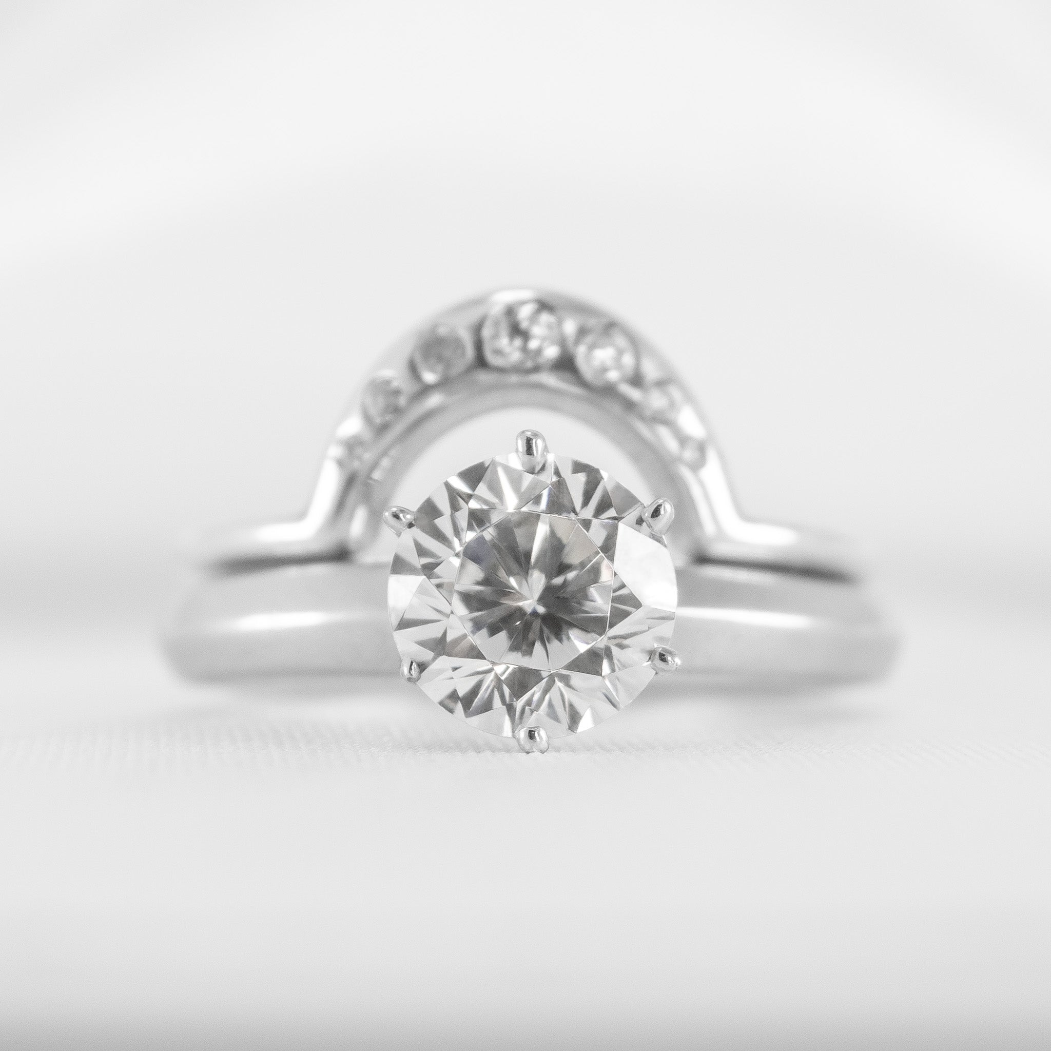 Valentina Curved Diamond Wedding Ring