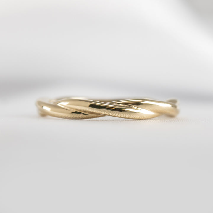 Twist Wedding Rings