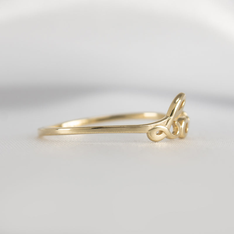 Gold Love Ring - Lisa Robin