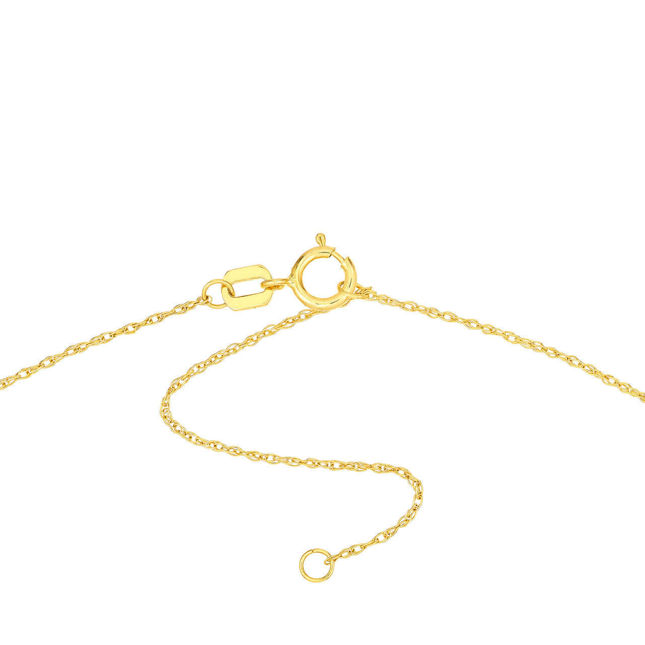 Gold Disc Cut Out Heart Necklace | Lisa Robin