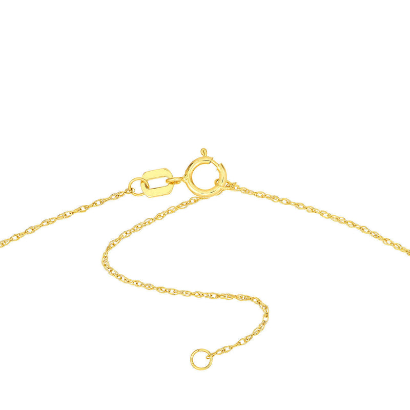 Gold Disc Cut Out Heart Necklace | Lisa Robin